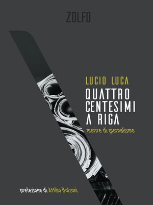 cover image of Quattro centesimi a riga